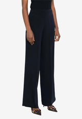 P.A.R.O.S.H Pressed-Crease Tailored Pants Midnight Blue D232336PANTY25_012