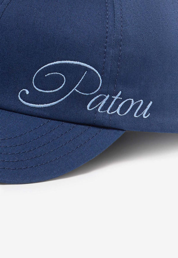 Patou Logo Embroidered Baseball Cap Navy AC1000214_699N