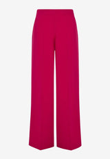 P.A.R.O.S.H Straight-Leg Tailored Pants Raspberry D232336PANTY25_061