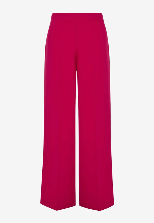 P.A.R.O.S.H Straight-Leg Tailored Pants Raspberry D232336PANTY25_061