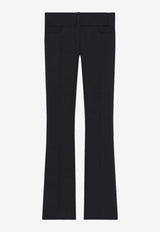Courrèges Bootcut Belted Pants Black 125CPA316PL0178_9999