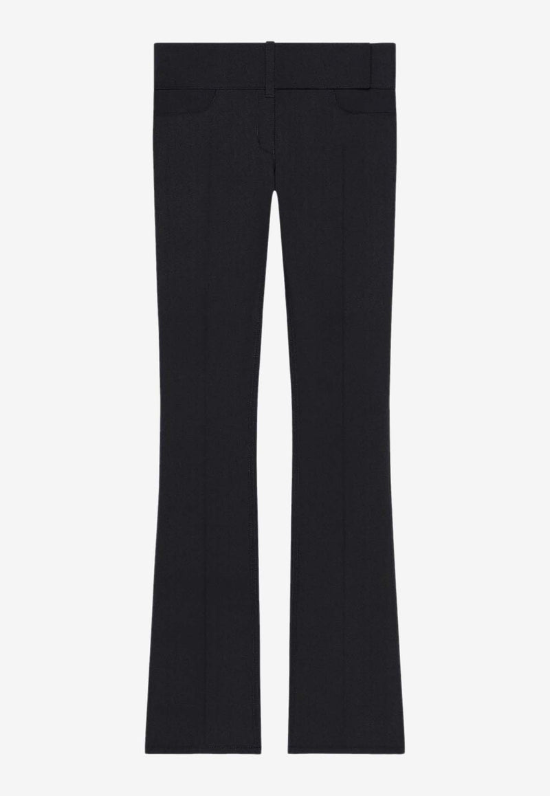 Courrèges Bootcut Belted Pants Black 125CPA316PL0178_9999