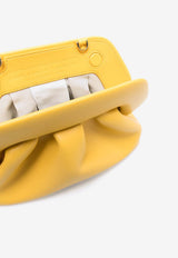 Themoirè Tia Faux Leather Clutch Bag Yellow TMSR25TN_107