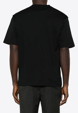 Prada Logo Patch T-shirt Black UJN837SWM2240_F0002