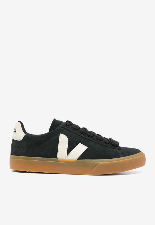 Veja Campo Bold Suede Low-Top Sneakers Black CP0303692A_BLACK/PIERRE