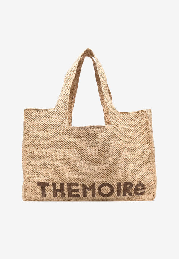 Themoiré Morea Raffia Tote Bag  Natural TMSR25MRP_37