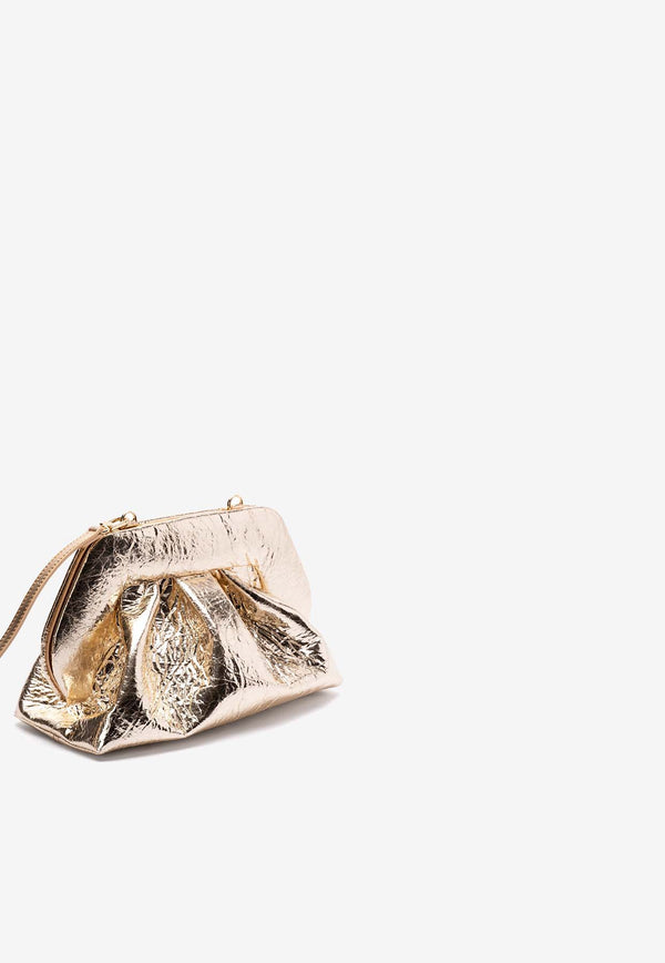 Themoiré Tia Crinkled Clutch Bag Gold TMSR25TPI_19