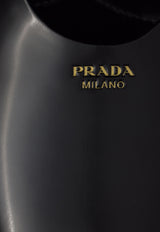 Prada Mary-Jane Leather Ballet Flats Black 1F826NF015055_F0002