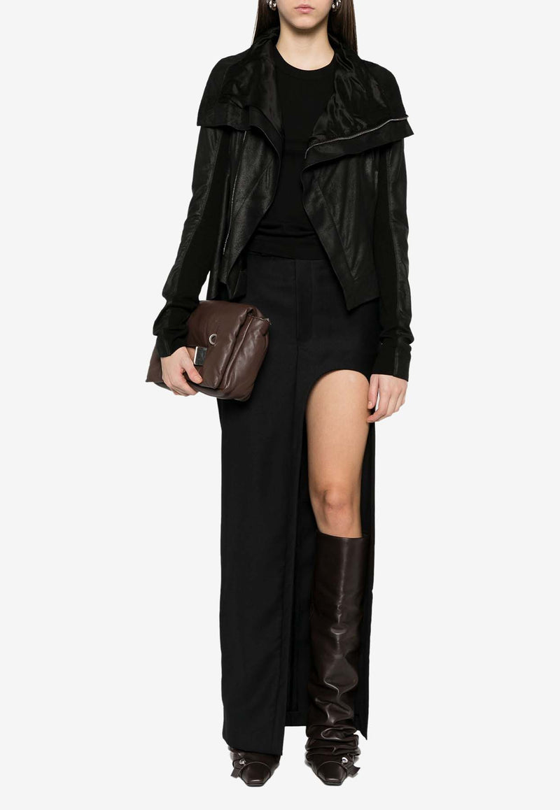 Rick Owens Level Crewneck T-shirt Black RP01E7235JA_09