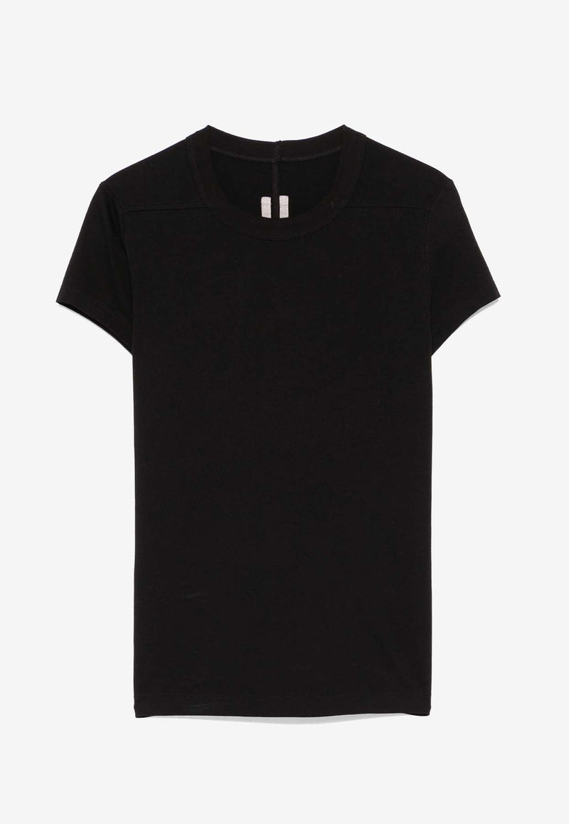 Rick Owens Level Crewneck T-shirt Black RP01E7235JA_09