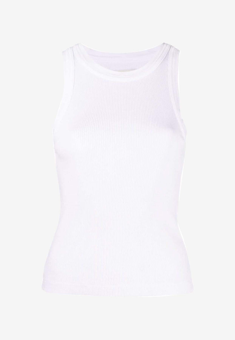 Citizens of Humanity Isabel Ribbed Tank Top White 92013004_WHT