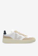 Veja V-90 Leather Low-Top Sneakers White VD2003461B_V-90 leather sneakers