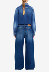 Alanui Fringed Wide Leg Jeans Blue LWYA01AR25DEN001_4700