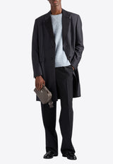 Prada Brushed Wool Sweater Light Blue UMB923SOOO16AR_F0012