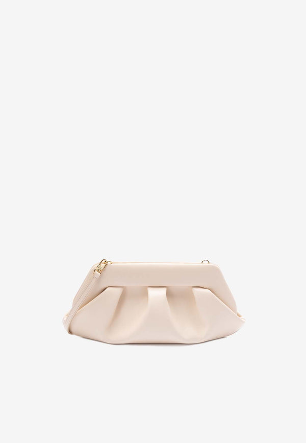 Themoiré Emera Faux Leather Clutch Bag Cream TMCOEMRN_81