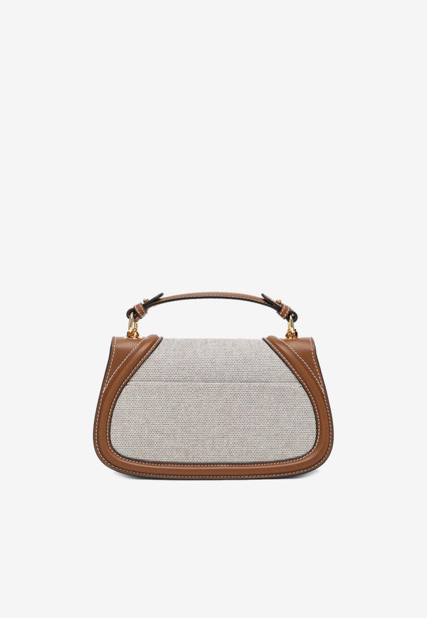 Gucci Medium Blondie Canvas and Leather Crossbody Bag Brown 815714HAAKF/Q_GUC-2545