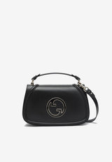 Gucci Medium Blondie Leather Crossbody Bag Black 815719AAEEX/Q_GUC-1000