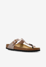 Birkenstock Gizeh Big Buckle Slides  Pink 1023925 0-COPPER