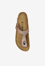 Birkenstock Gizeh Big Buckle Slides  Pink 1023925 0-COPPER