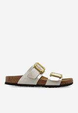 Sydney Cushion-Buckle Double Strap Slides