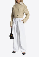 The Marino Double-Breasted Shearling Jacket