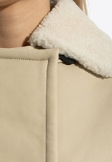 The Marino Double-Breasted Shearling Jacket