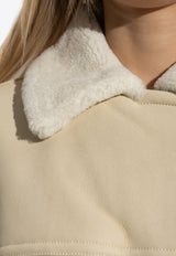 The Mojave Double-Breasted Shearling Coat