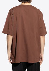 Skull Embroidered T-shirt