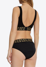 Greca Border Triangle Bralette