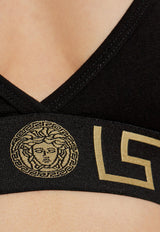 Greca Border Triangle Bralette
