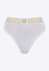 Greca Border High-Waisted Briefs