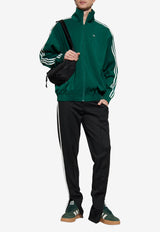 Adidas Originals Firebird Logo Zip-Up Sweatshirt Green JX7171 0-CGREEN