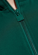 Adidas Originals Firebird Logo Zip-Up Sweatshirt Green JX7171 0-CGREEN