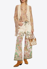 V-neck Linen Vest