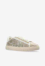 Barocco Greca Low-Top Sneakers