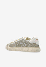 Barocco Greca Low-Top Sneakers