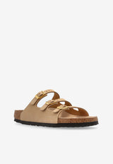 Birkenstock Florida Fresh Triple-Strap Slides 1029480 0-SANDCASTLE