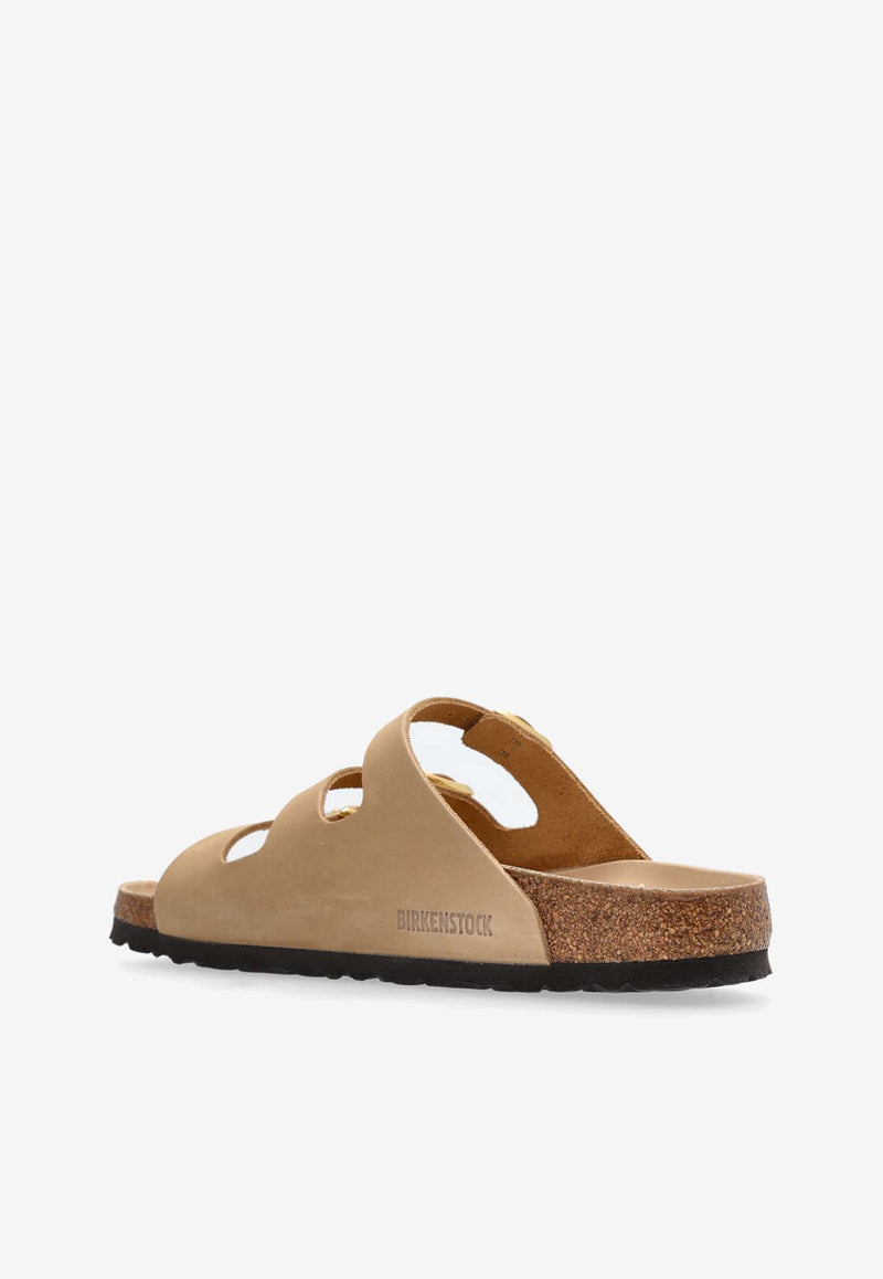 Birkenstock Florida Fresh Triple-Strap Slides 1029480 0-SANDCASTLE