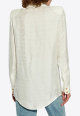Monogram Jacquard Buttoned Shirt