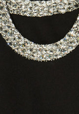 Crystal Embellished Maxi Dress