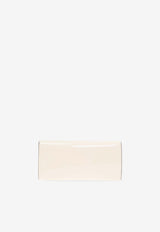 Jimmy Choo Emmie Patent Leather Clutch Latte EMMIE PAT-LATTE LIGHT GOLD