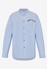 Embroidered Logo Oxford Shirt