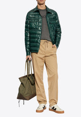 جاكيت شامبلي محشو بالريش الزغبي