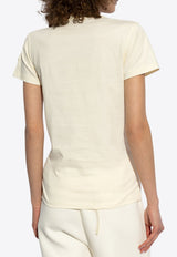 Pearl Embroidered Logo T-shirt
