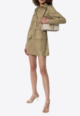 Safari Belted Mini Dress