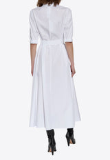 فستان هويو بقَصة فستان بطول منتصف الساق