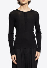 Tom Ford Fitted cut top Black KYL023 YMS081F24-LB999