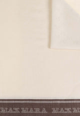 Madre Logo Silk-Blend Scarf