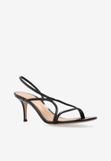 Gianvito Rossi Ellis 70 Slingback Sandals Black G32498 70RIC-NUINERO