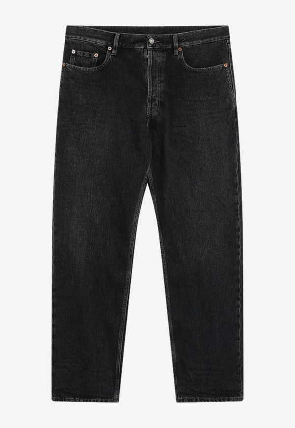 Saint Laurent Mick Straight-Leg Jeans Black 816412Y33VA/R_YSL-1297